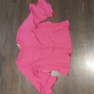 Lush Blouse with Layered flounce Sleeve